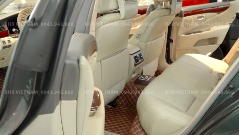 Bọc ghế da Nappa ô tô Lexus LS460: Cao cấp, Form mẫu chuẩn, mẫu mới nhất